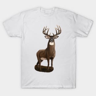 Whitetail Deer Graphic T-Shirt